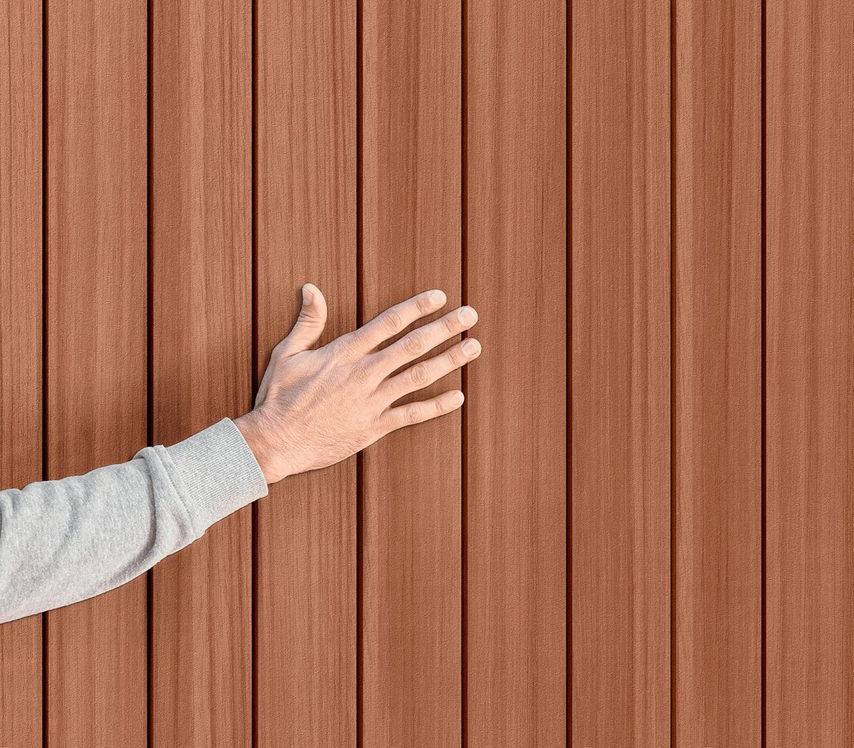 Darwin 6x4ft (1.8m x 1.2m) Double Door Garden Shed — Wood-Effect Outdoor Storage