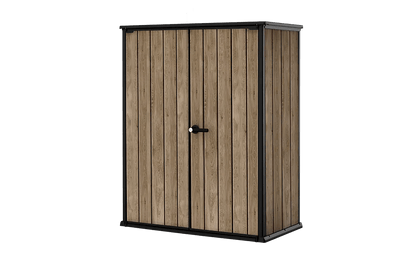 Signature High Store Storage Cabinet - Ashwood Brown