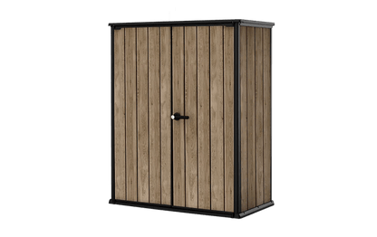 Signature High Store Storage Cabinet - Ashwood Brown