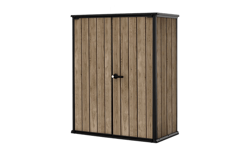 Signature High Store Storage Cabinet - Ashwood Brown