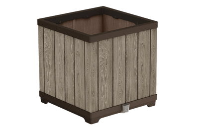 Signature Square Planter - Ashwood Brown