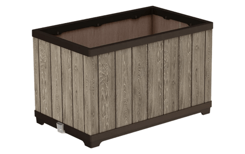 Signature Rectangular Planter - Ashwood Brown