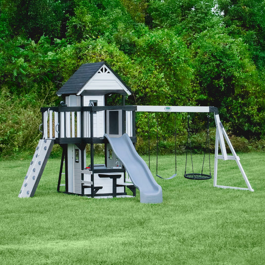 Canyon Creek Swing Set – White