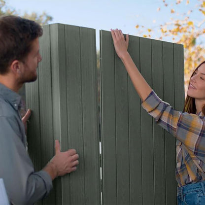 Darwin 6x4ft (1.8m x 1.2m) Double Door Garden Shed — Wood-Effect Outdoor Storage