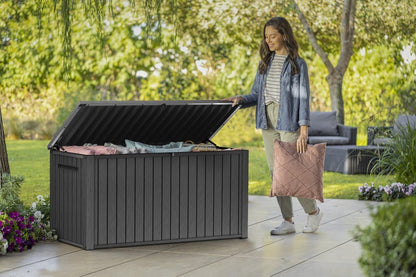 Keter Lineus 643L Storage Box - Graphite