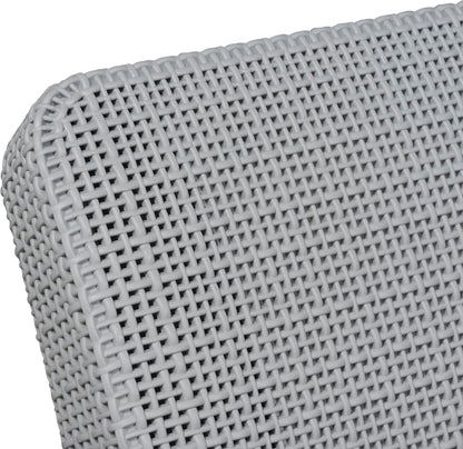 Keter Scandi Linea Balcony Furniture Set - Grey | Outdoor Armchairs & Storage Coffee Table | Weather-Resistant Patio Furniture