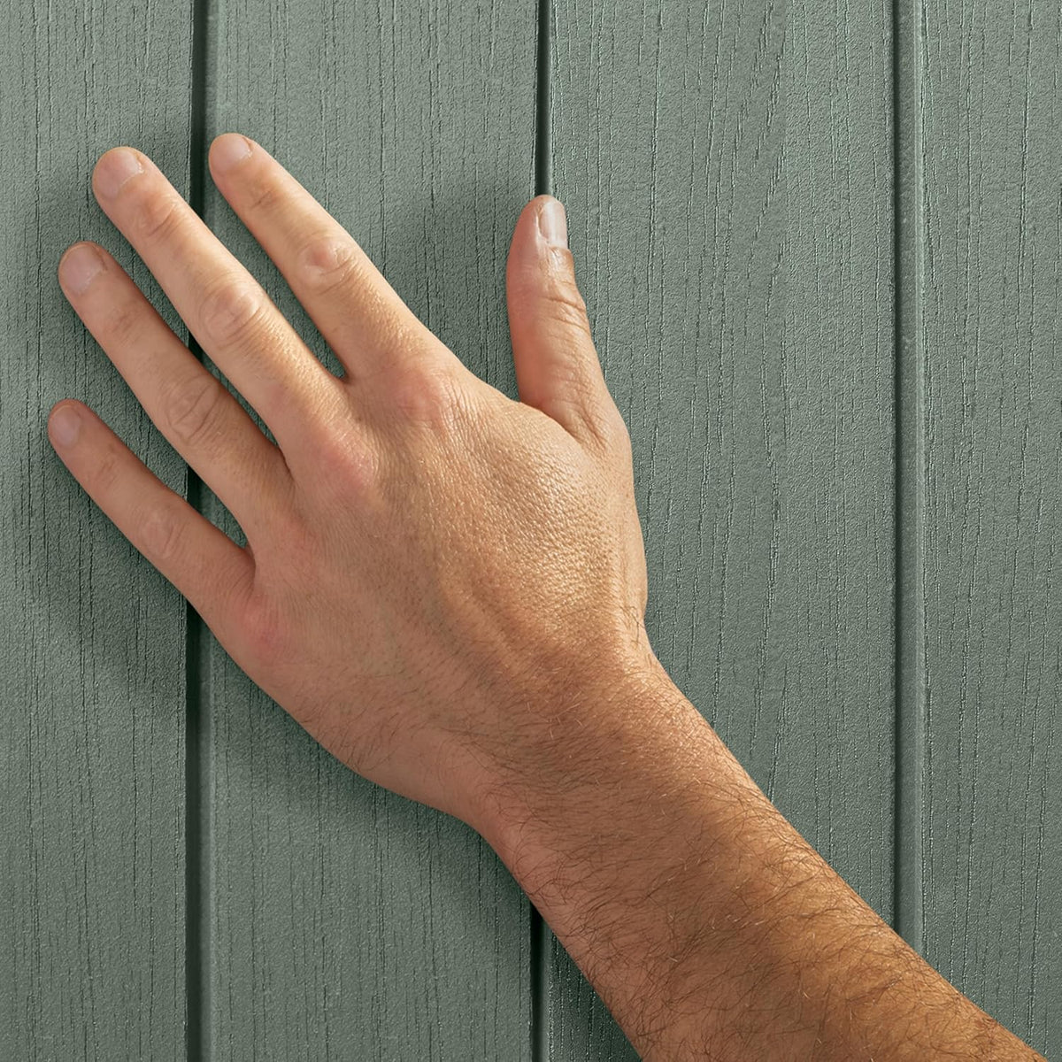 Darwin 6x4ft (1.8m x 1.2m) Double Door Garden Shed — Wood-Effect Outdoor Storage