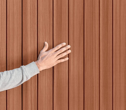 Darwin 6x4ft (1.8m x 1.2m) Double Door Garden Shed — Wood-Effect Outdoor Storage