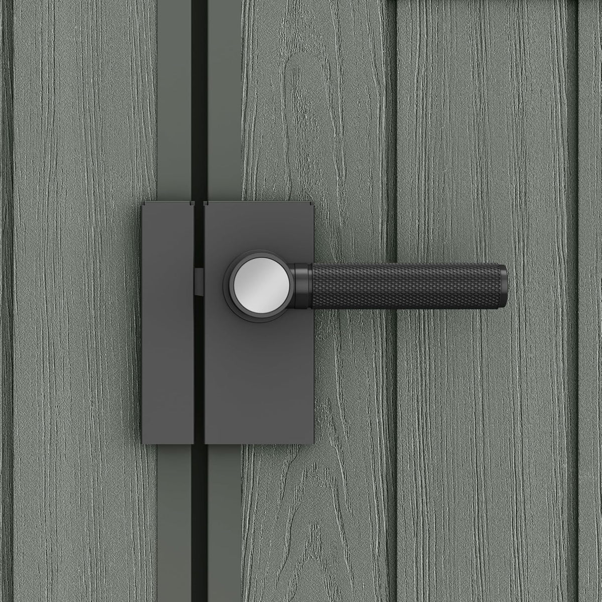 Darwin 6x4ft (1.8m x 1.2m) Double Door Garden Shed — Wood-Effect Outdoor Storage