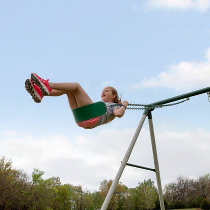 Big Brutus Heavy-Duty Metal A-Frame Swing Set