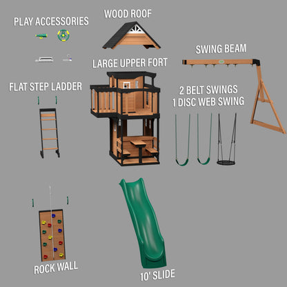 Canyon Creek Swing Set