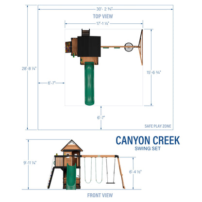 Canyon Creek Swing Set