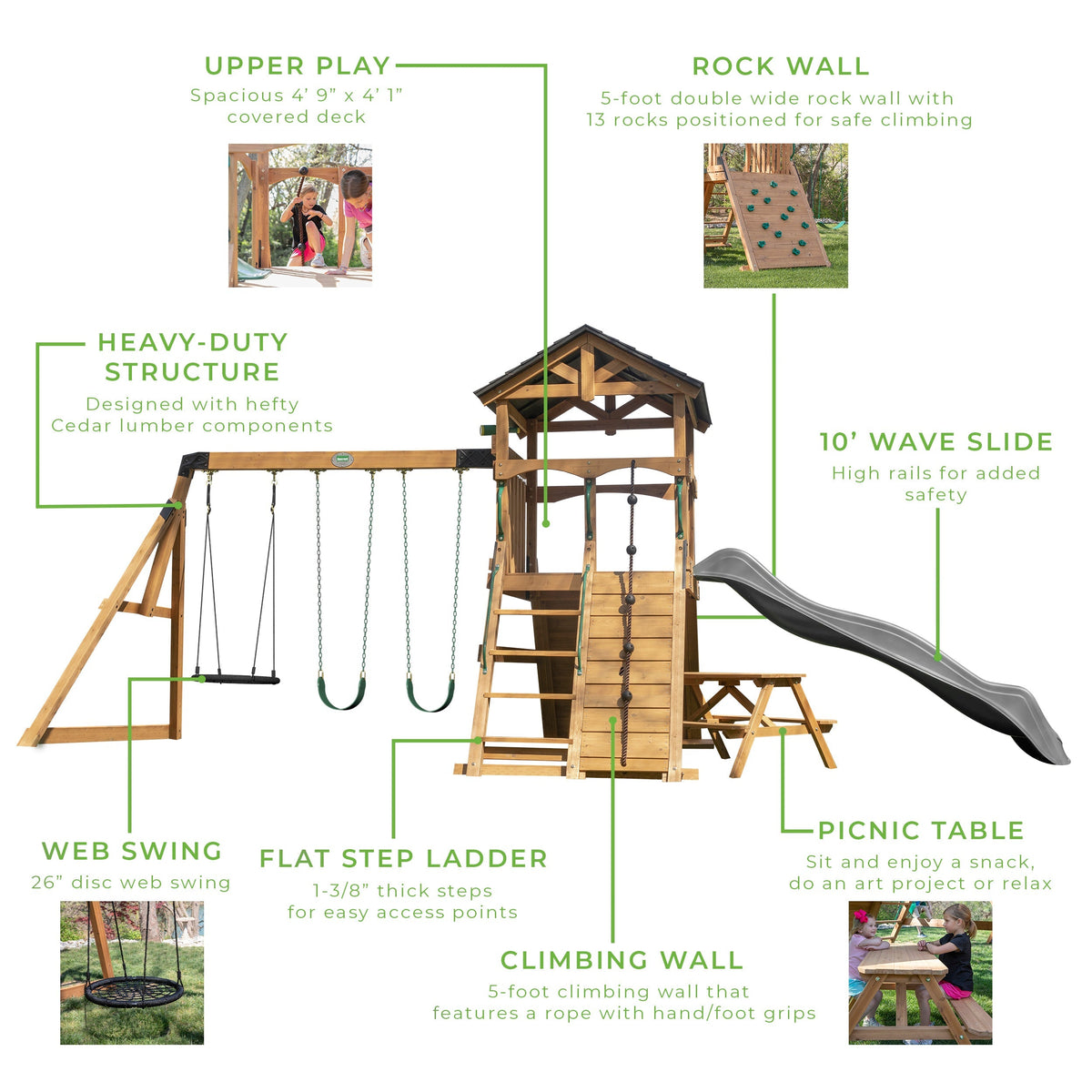 Endeavor II Swing Set
