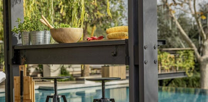 Signature Grill Gazebo - Ashwood Brown