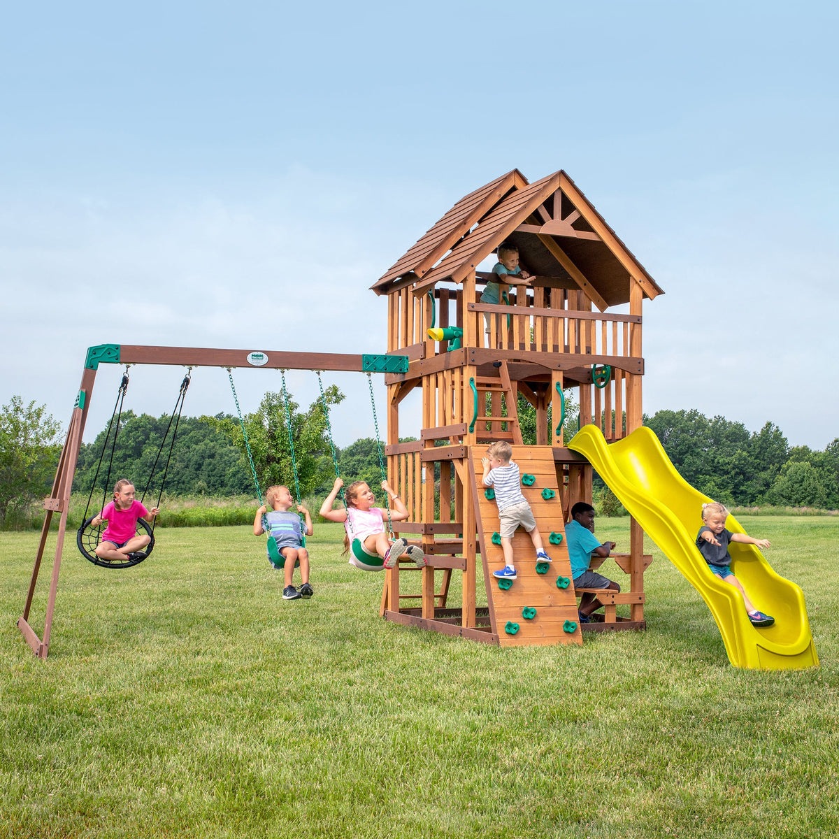 Highlander Swing Set