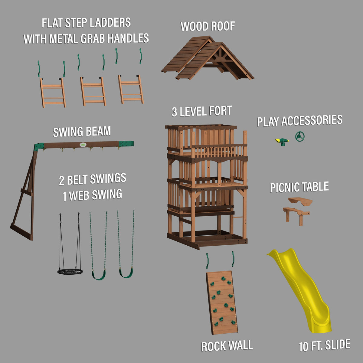 Highlander Swing Set