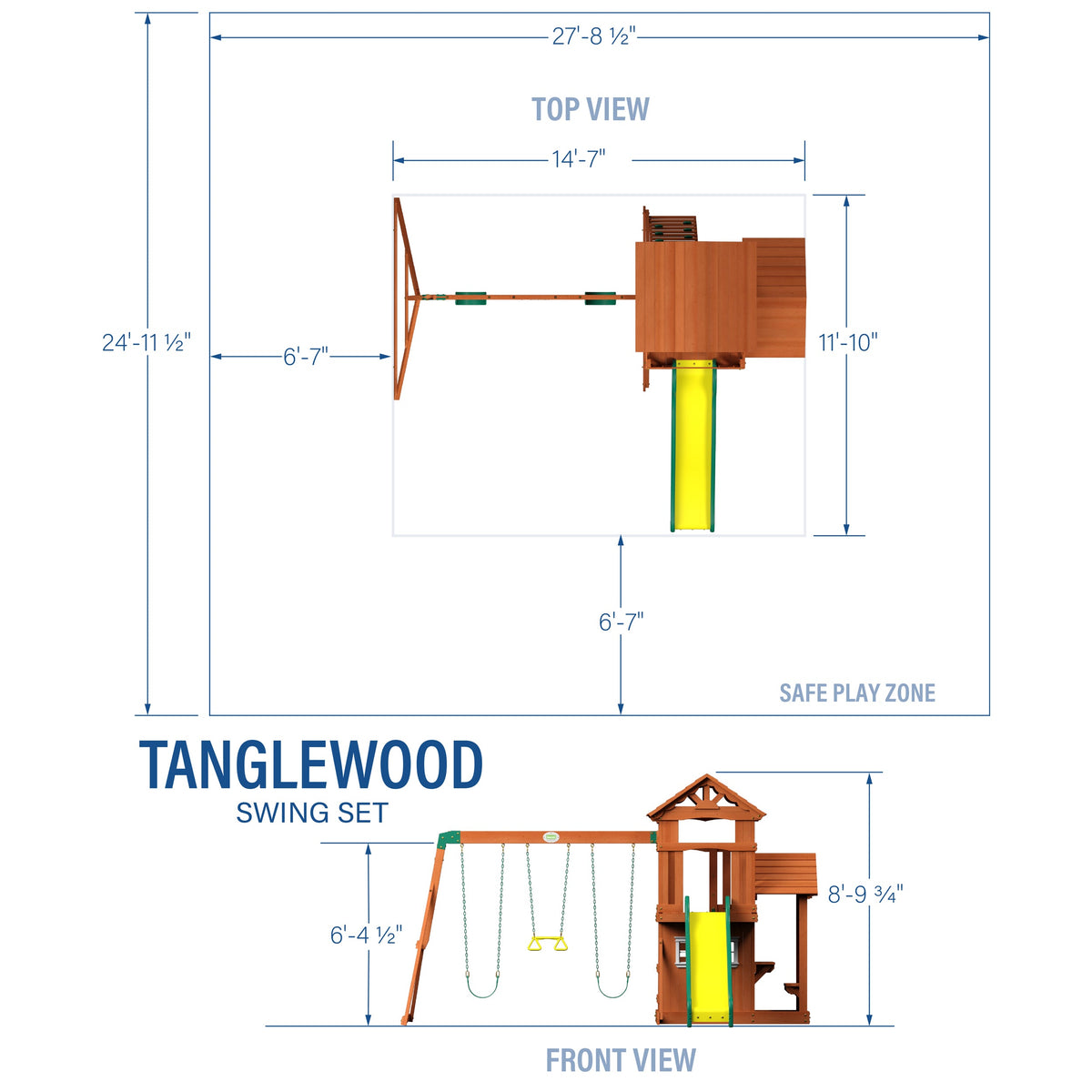 Tanglewood Swing Set