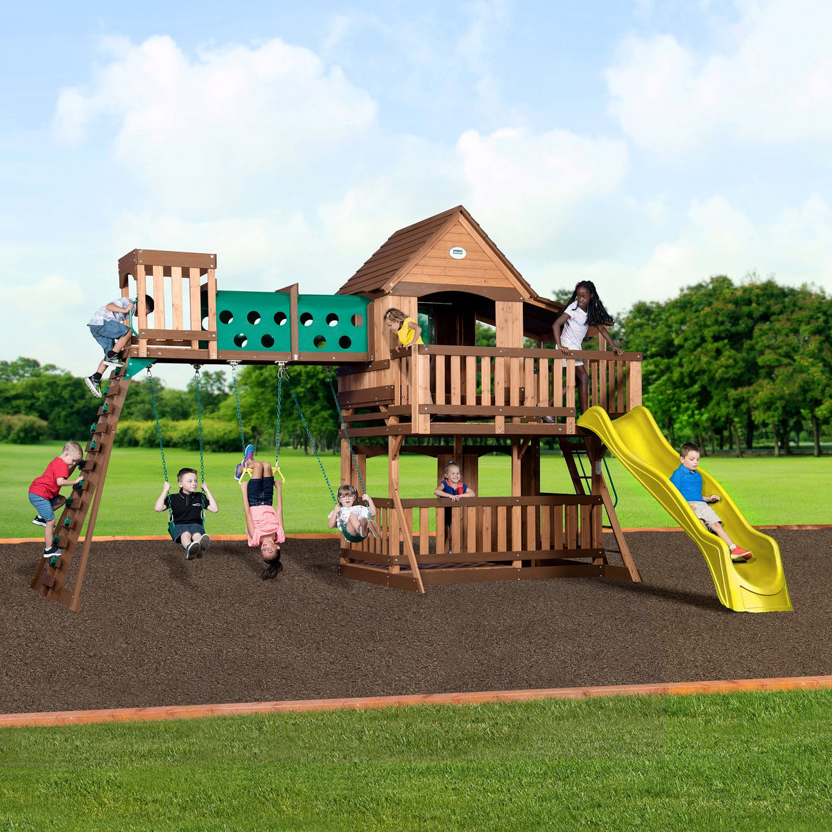 Woodridge Elite Swing Set