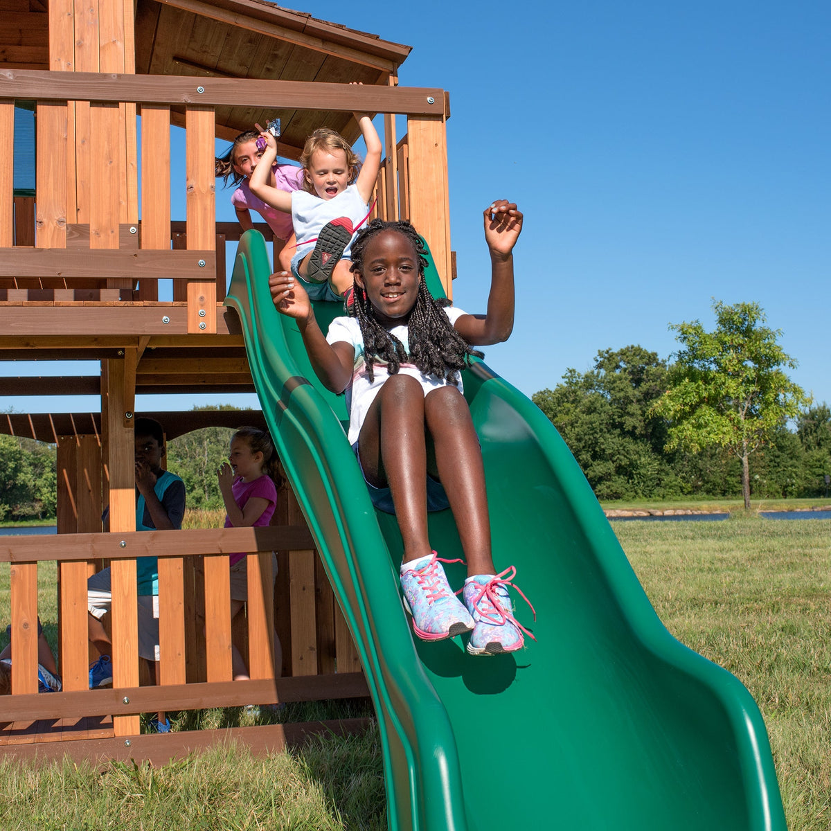 Woodridge Elite Swing Set