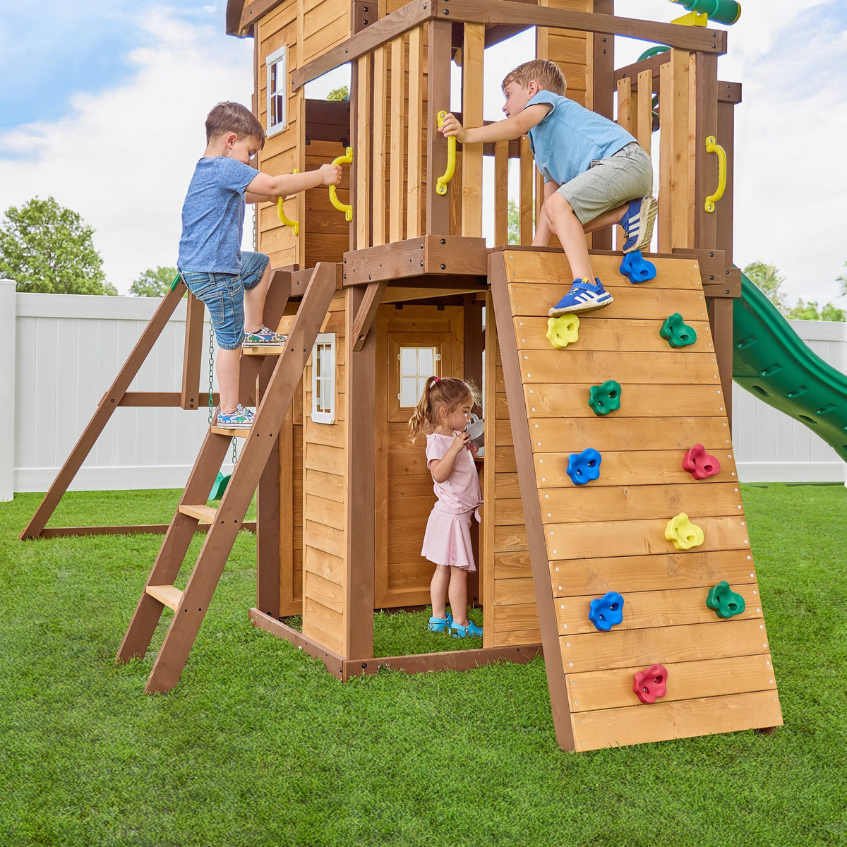 Spruce Hollow Swing Set