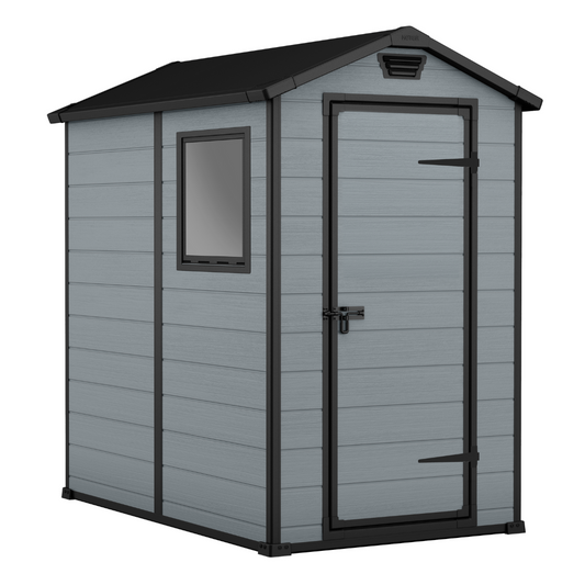Keter Manor 4x6 ft. Outdoor Resin Storage Shed